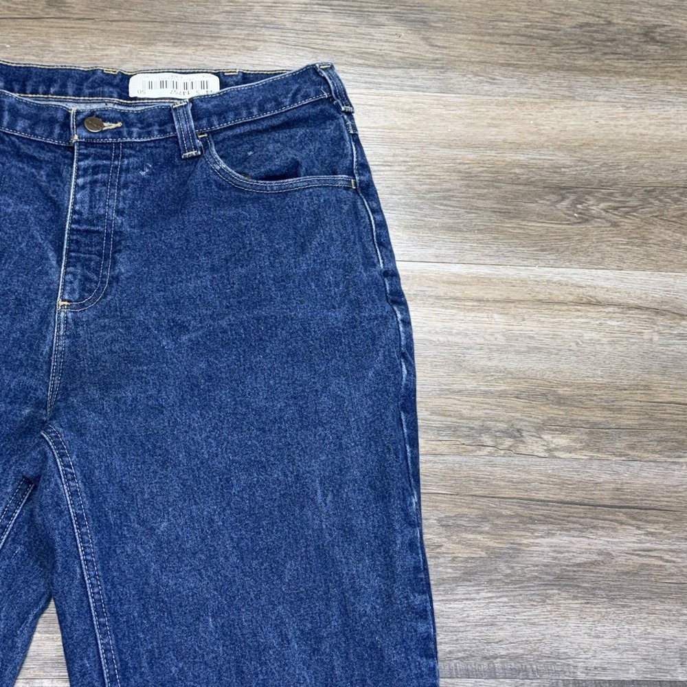 VTG Carhartt Flame-Resistant (FR) Relaxed Fit Denim Jeans Mens W34 x L32 - Picture 5 of 16